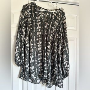 Show Me Your Mumu Snakeskin Tunic